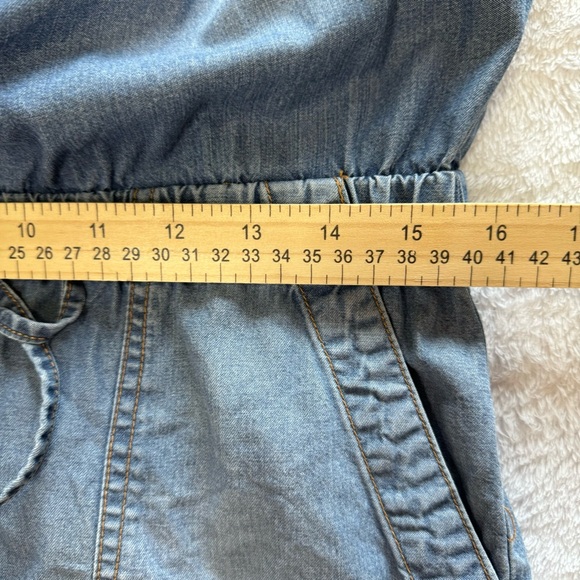 Current/Elliot Jean Denim Ruby Romper size 1 - Picture 11 of 16